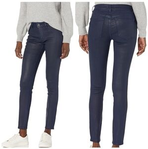 J Brand Glory Coated Super Skinny Low Rise Legging Everyday Casual Wear Jeans 25